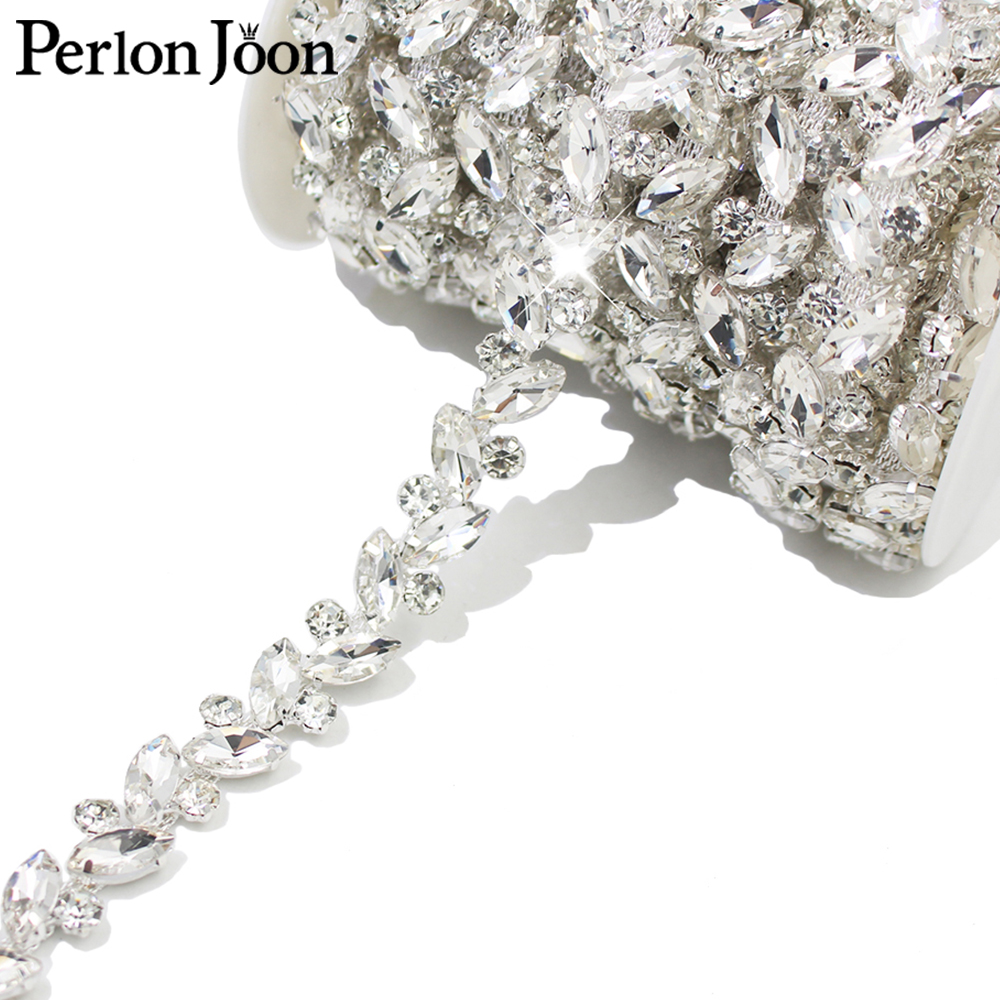 Leaf Round Crystal Rhinestone  - Perlon Strap Woven review and price