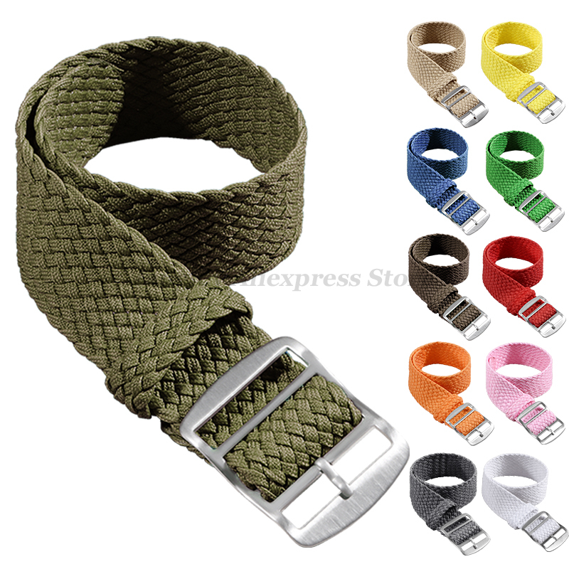 Woven Nylon Strap For Perlon W - Nato Strap Nylon review and price