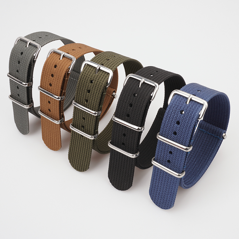 Ribbed Nylon Strap For Seiko M - Nato Strap Nylon review and price