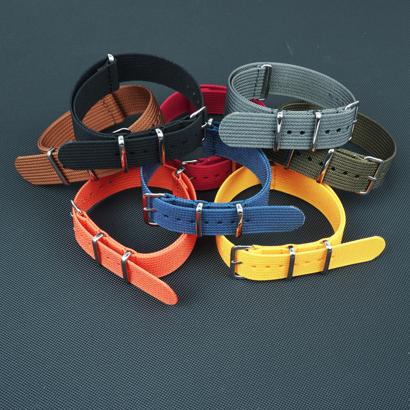 Ribbed Nylon Strap For Seiko M - Nato Strap Nylon review and price