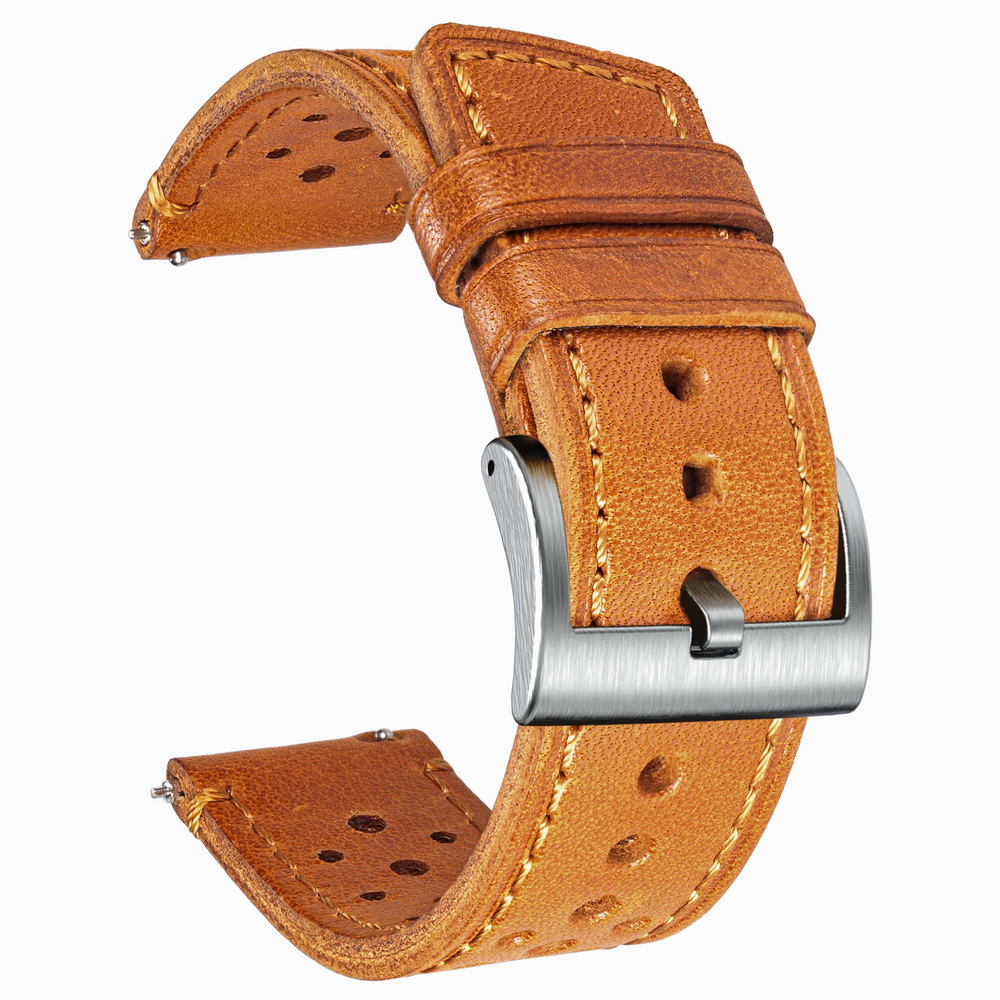 Hemsut Cowhide Watch Band Quic - Suede Strap Watch review and price