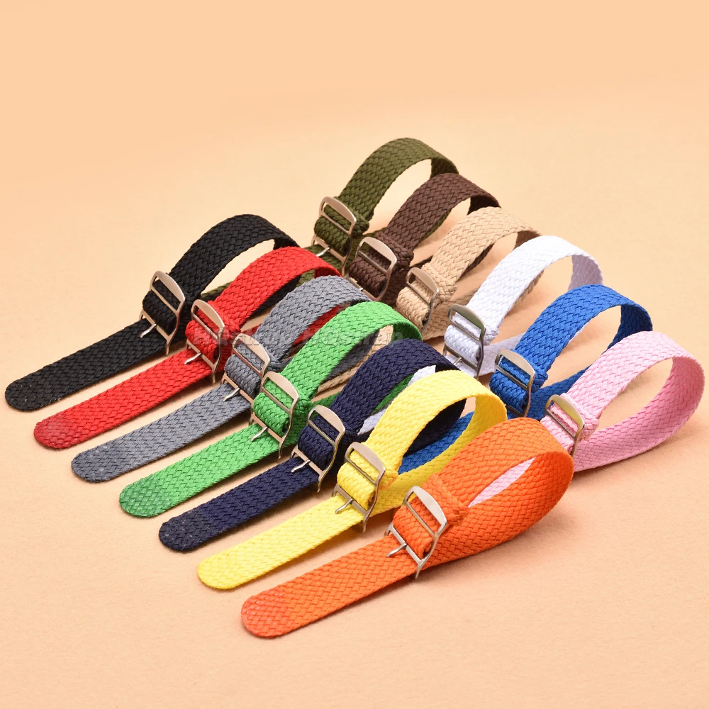 Woven Nylon Watch Strap 14mm 1 - Perlon Strap Woven review and price