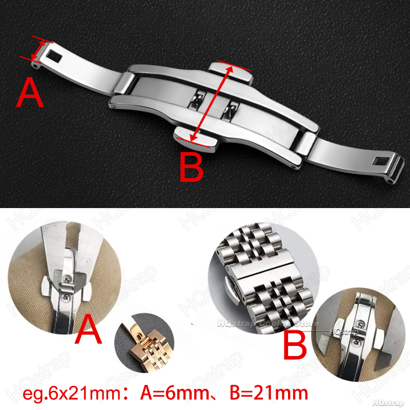 6mmx19/21/23/25mm Butterfly Bu - Butterfly Clasp Deployant review and price