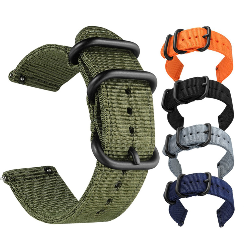 20mm 22 mm Canvas Sport Nylon  - Canvas Strap Watch review and price