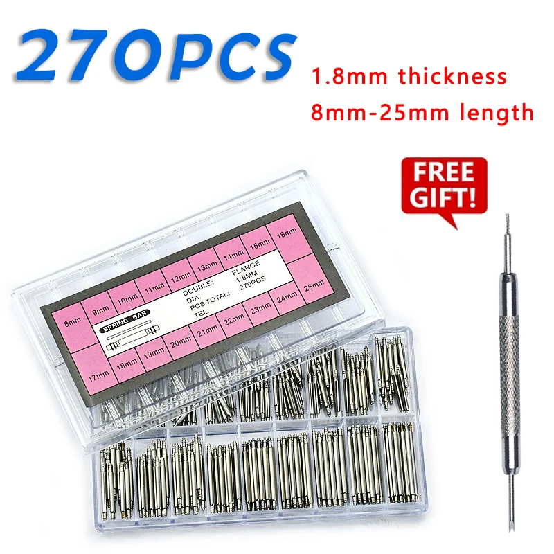 270pcs/set Strainless Steel Sp - Spring Bar Tool Set review and price