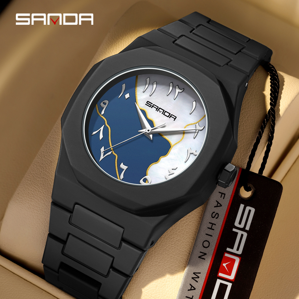 2025 SANDA Fashion Men's and W - Rubber Strap Diver review and price