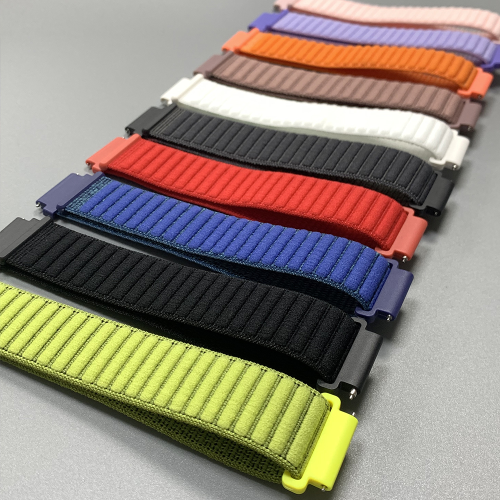20mm 22mm Nylon loop strap For - Sport Loop Velcro review and price