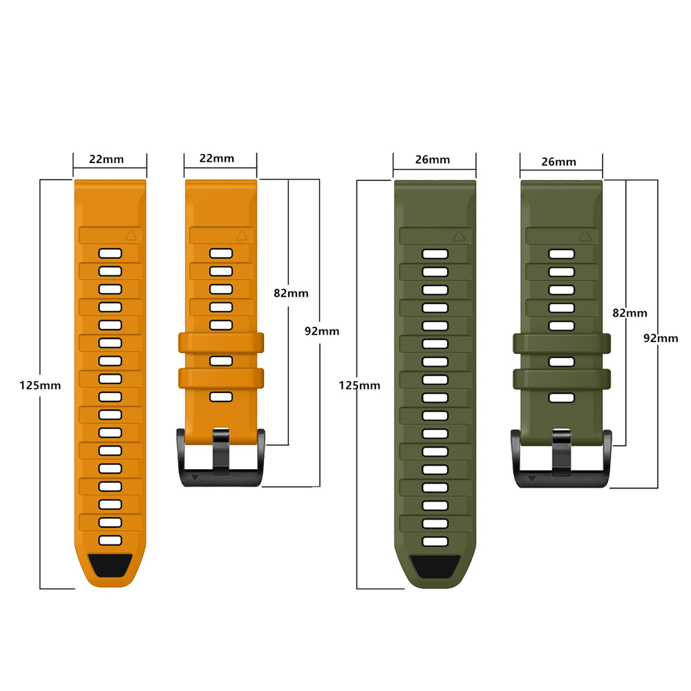 Fenix E 47mm Official QuickFit - Silicone Watch Band 22Mm review and price