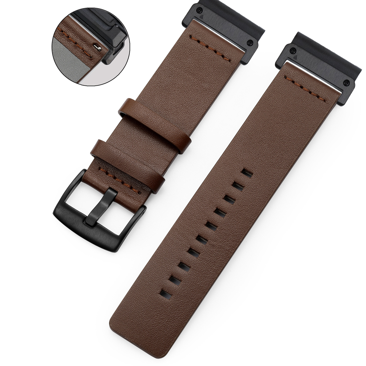 26mm 22mm Quick Fit Strap For  - Leather Strap Quick Release review and price