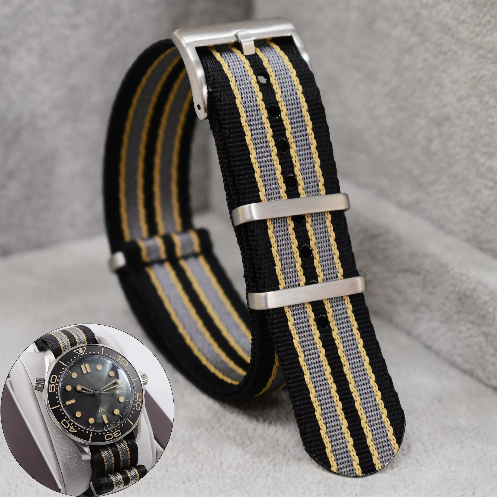 20mm Nylon Watch Strap for Ome - Nato Strap Nylon review and price