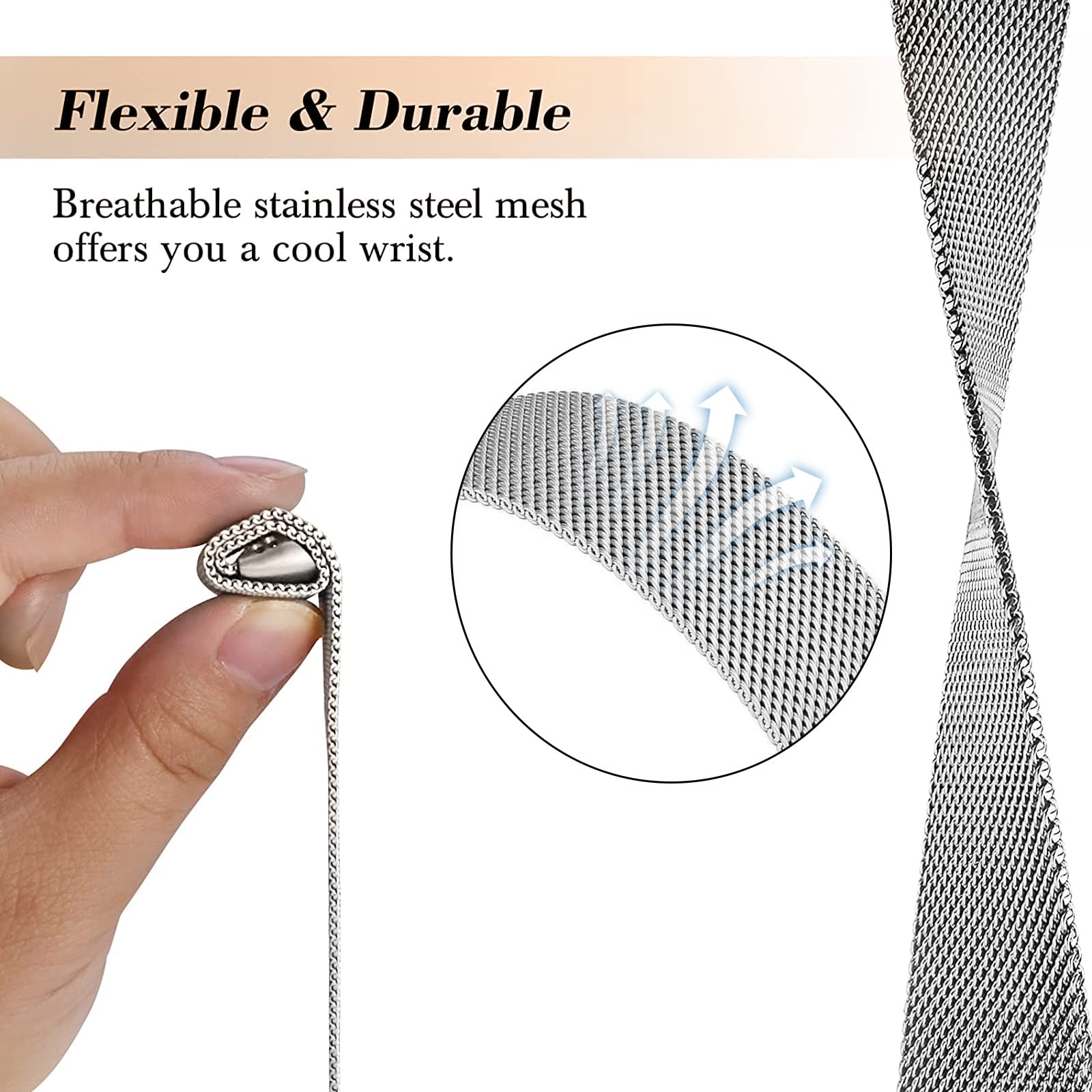 Milanese loop For fitbit charg - Milanese Loop Magnetic review and price