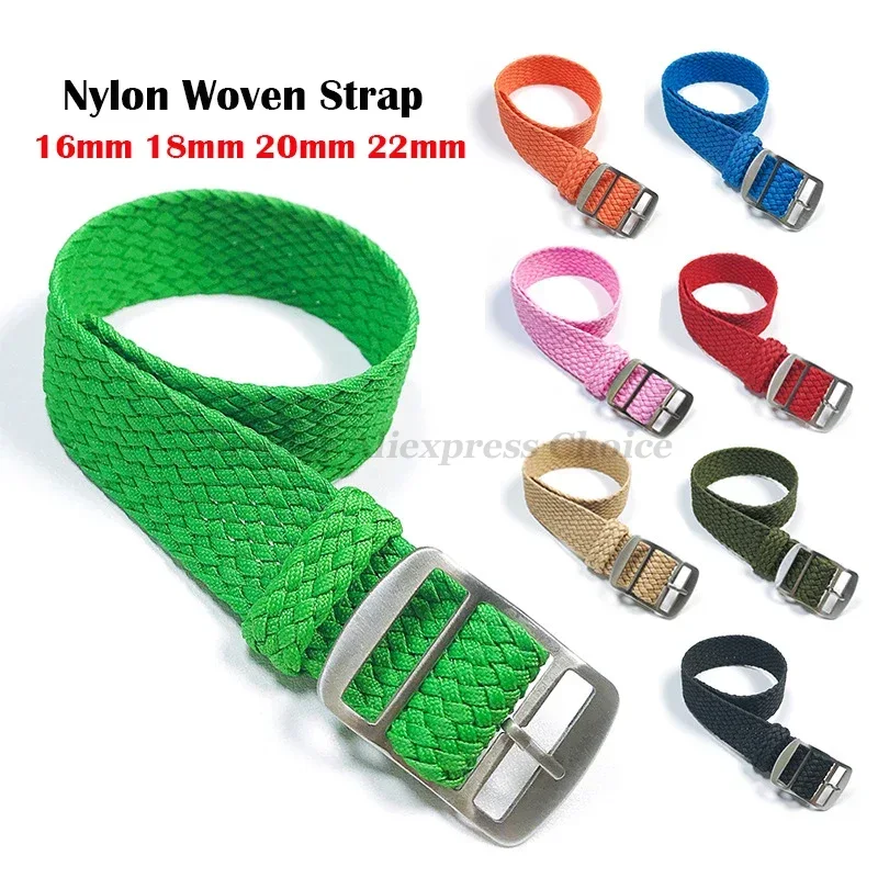 Fabric Woven Nylon Watch Band  - Perlon Strap Woven review and price