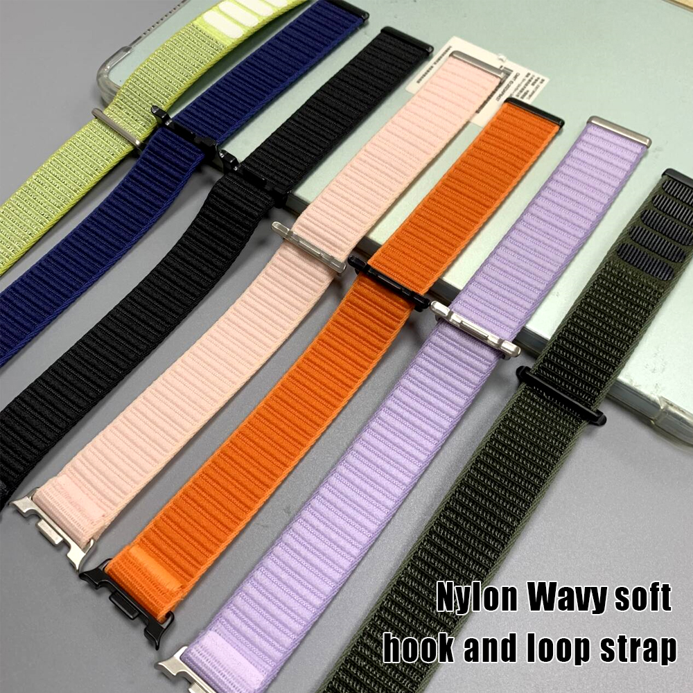 Wave Nylon Loop strap For Sams - Sport Loop Velcro review and price