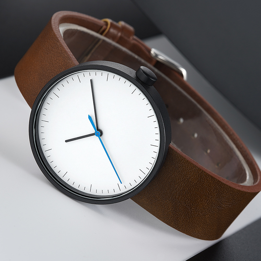 UTHAI Watch Men Simple Trendy  - Leather Watch Band Men review and price