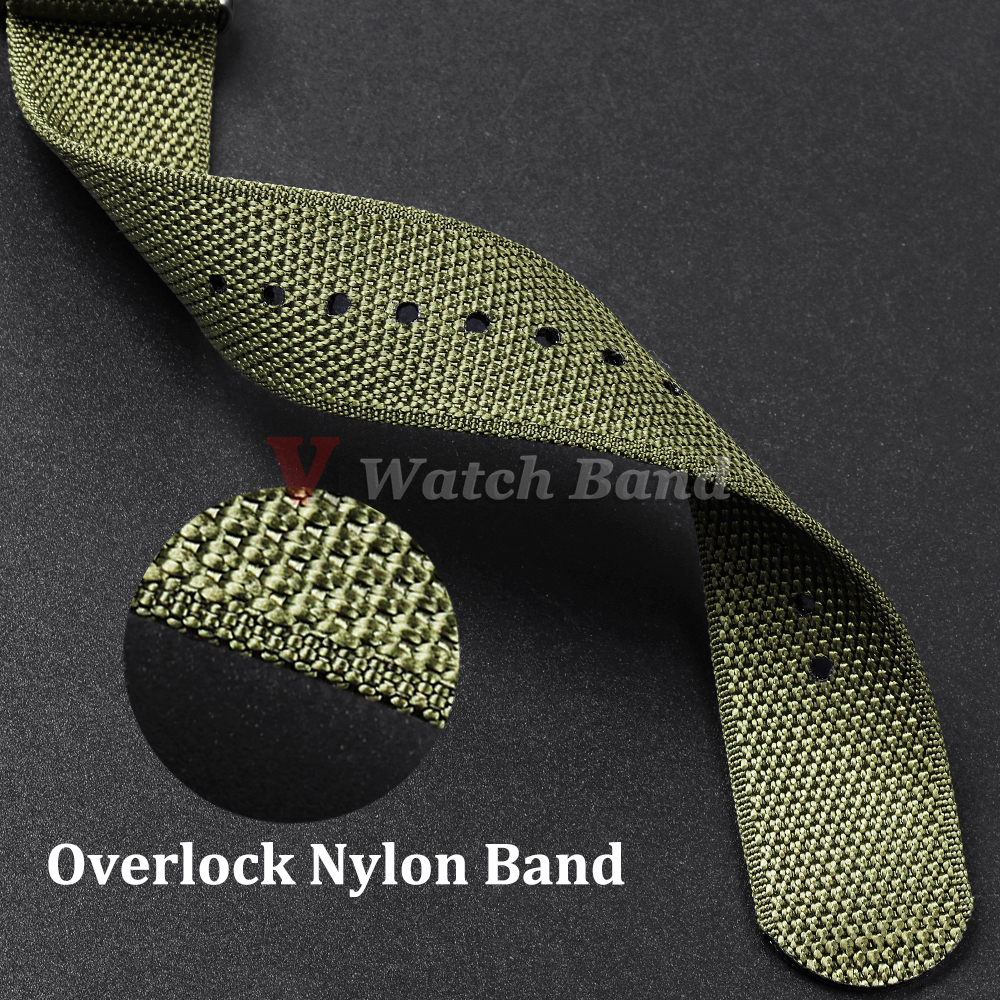 Dense Nylon Strap 20mm 22mm Wo - Perlon Strap Woven review and price