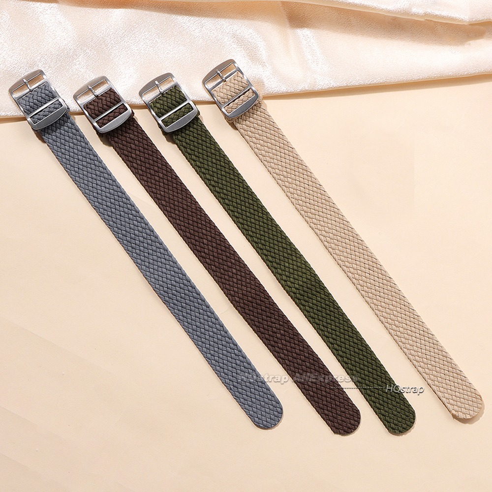 Nylon Woven Canvas Watch Band  - Perlon Strap Woven review and price