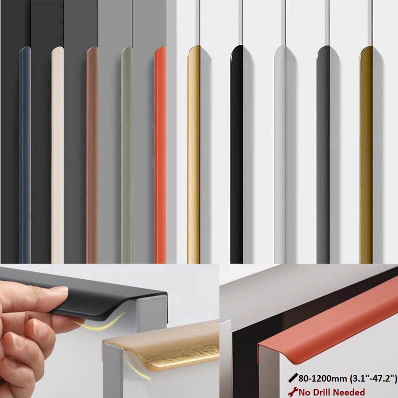 80mm-1200mm Invisible Aluminum - Curved Spring Bar review and price